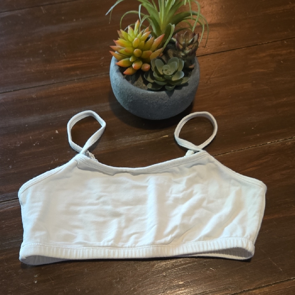 Women's White Bralette #848
